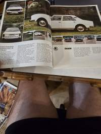 SKODA S 105 / S JA 105 /L MYYNTIESITE. ENGLANTI