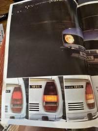 SKODA S 105 / S JA 105 /L MYYNTIESITE. ENGLANTI