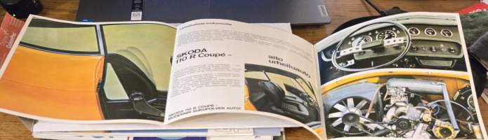 SKODA  110 R coupe 1972 MYYNTIESITE.