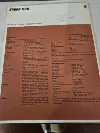 SKODA  110 R COUPE MYYNTIESITE. ENGLANTI