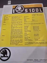SKODA  100 L MYYNTIESITE. ENGLANTI