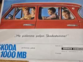SKODA 1000MB 1967 MYYNTIESITE. SUOMI
