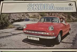 SKODA 1000 MBT  1967 MYYNTIESITE. SUOMI
