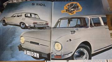 SKODA 110 ja 110 LS 1971 MYYNTIESITE. SUOMI