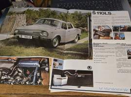 SKODA 110 ja 110 LS 1971 MYYNTIESITE. SUOMI
