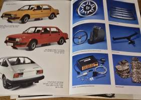 SKODA 120 / L JA  120 / LS  ja COUPE myyntiesite. suomen kielinen.