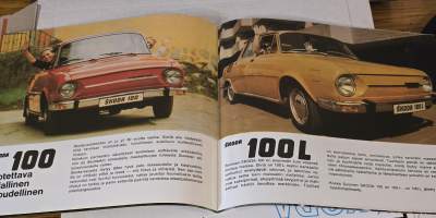 SKODA 100, 100 L, 110 L, 110 LS JA 110 R   myyntiesite. suomen kielinen.