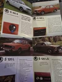 SKODA   105 JA 120 MYYNTIESITE. . suomen kielinen.