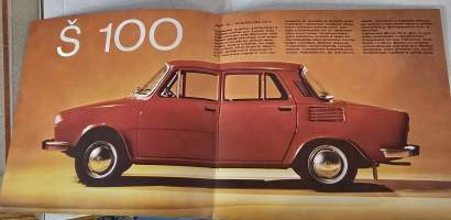 SKODA   100, 100 L, 110 L, 110 LS JA 110 R  1973MYYNTIESITE. . suomen kielinen.