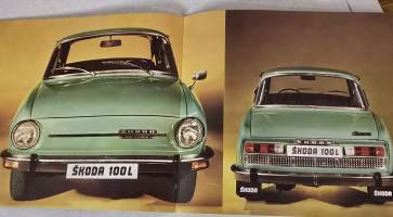 SKODA   100, 100 L, 110 L, 110 LS JA 110 R  1973MYYNTIESITE. . suomen kielinen.
