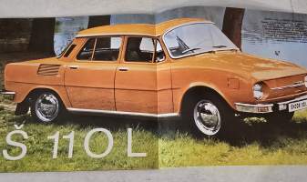 SKODA   100, 100 L, 110 L, 110 LS JA 110 R  1973MYYNTIESITE. . suomen kielinen.