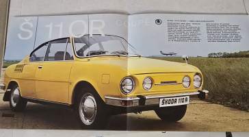 SKODA   100, 100 L, 110 L, 110 LS JA 110 R  1973MYYNTIESITE. . suomen kielinen.