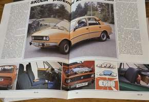 SKODA 120 ja 120   myyntiesite. suomen kielinen.