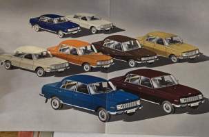 WARTBURG 353 W  VÄRIKARTTA.