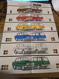 WARTBURG 353  värikartta.