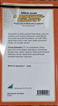 Mitä ovat apokryfikirjat? : Apokryfit ja Raamatun kaanon