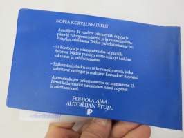 Pohjola Autoasiakirjat -muovikansio