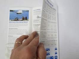 Eckerölinjen Ahvenanmaa / Ruotsi 2007 -esite