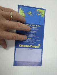 Eckerölinjen Ahvenanmaa / Ruotsi 2005 -esite