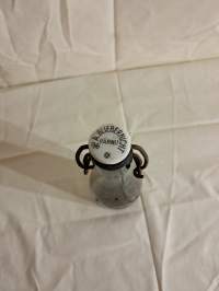 Vanha olutpullo - Saku õlu.  ( keräily, panimohistoria,  oluthistoria, 1900-luvun alkupuoli ? )