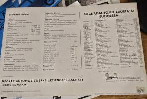 NECKAR JAGST 770 1969 myyntiesite.