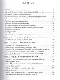 Syksy 1944.  Saksalaisten vetäytyminen ja itärajan pitäjien neuvostomiehitys