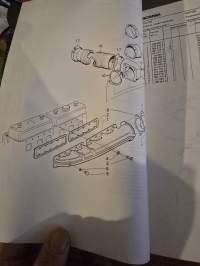 SCANIA  DN 11, DS 11 JA DSI 11 VARAOSA LUETTELO.