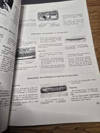 OPEL  OLYMPIA JA KAPITÄN 1958- 1959 huoltokäsikirja.