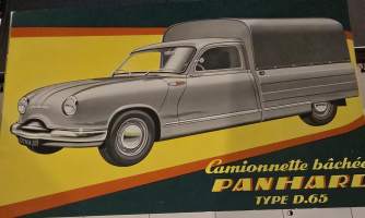 PANHARD  type D.65 1959 myyntiesite.