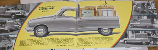 PANHARD  type D.65 1959 myyntiesite.