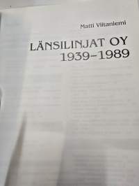 LÄNSILINJAT OY 1939-1989 historia.
