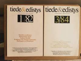 Tiede &amp; Edistys 1/1982, Tiede 6 Edistys 3/1984