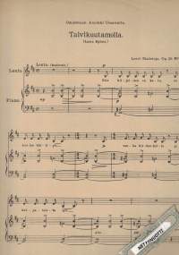 Talvikuutamolla Op. 26 No5