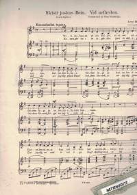 Itkisit joskus illoin = Vid avfärden