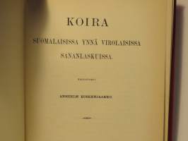 Koira suomalaisissa ynnä virolaisissa sananlaskuissa