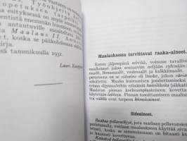 Maalaus I - Työohjeita kotien ja ammattiopetuksen tarpeiksi -näköispainos