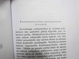 Metallityön opas maalaisille, ohjeita rauta- ja metalliteosten juottamiseen ja korjaamiseen, tinaamiseen, karkaisemiseen, syövytykseen... -näköispainos
