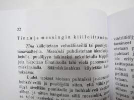 Metallityön opas maalaisille, ohjeita rauta- ja metalliteosten juottamiseen ja korjaamiseen, tinaamiseen, karkaisemiseen, syövytykseen... -näköispainos