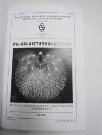 Taito Oy Tehdasvalaisimia (luettelo nr 14) 1936 - PH-Valaistuskalusteita 1929, kääntökirja jossa 2 teosta -näköispainos