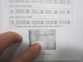 Taito Oy Tehdasvalaisimia (luettelo nr 14) 1936 - PH-Valaistuskalusteita 1929, kääntökirja jossa 2 teosta -näköispainos