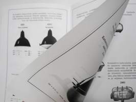 Taito Oy Tehdasvalaisimia (luettelo nr 14) 1936 - PH-Valaistuskalusteita 1929, kääntökirja jossa 2 teosta -näköispainos