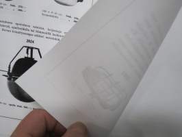 Taito Oy Tehdasvalaisimia (luettelo nr 14) 1936 - PH-Valaistuskalusteita 1929, kääntökirja jossa 2 teosta -näköispainos