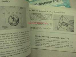 Chevrolet 1964 User´s guide + Owner protection plan -alkuperäinen käyttöohjekirja