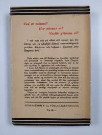 Minnet : dess psykologi och hygien