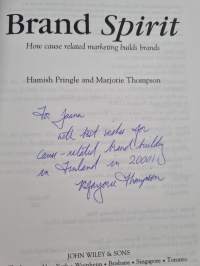 Brand spirit : how cause related marketing builds brands (signeerattu, tekijän omiste)