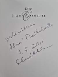 Uusi ihana operetti (signeerattu, tekijän omiste)