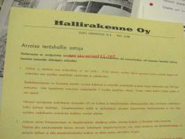 Hallirakenne Oy -myyntiesite