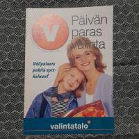 Valintatalo resepti ja tarjouslehti  päivän paras valinta