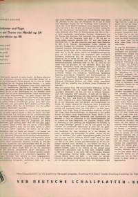 Variationen Und Fuge Über Ein Thema Von Händel Op. 24 / Klavierstücke Op. 118 - Johannes Brahms