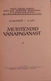 Muistendid Vanapaganast. Eesti muistendid III. Hiiu- ja vägilasmuistendid.   ( legendat, myytit, kansanuskomukset, kansantiede, folkloristiikka )
